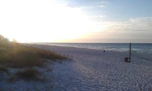 Beach and Gulf of Mexico